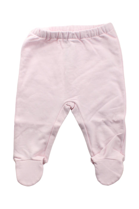 A Pink Sweatpants from Jacadi in size 6-12M for girl. (Front View)