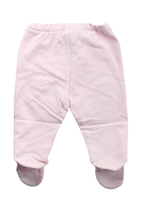 A Pink Sweatpants from Jacadi in size 6-12M for girl. (Back View)