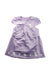 A Purple Short Sleeve Dresses from Sergent Major in size 3T for girl. (Front View)