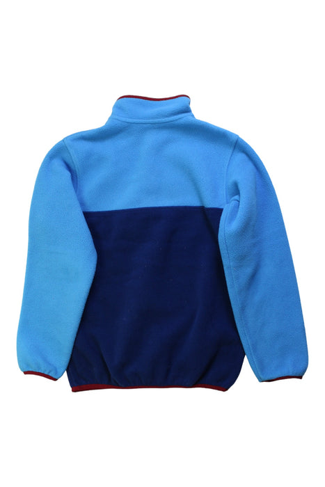 A Blue Lightweight Jackets from Patagonia in size 10Y for boy. (Back View)