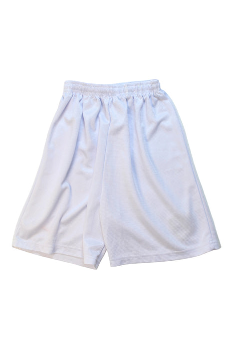 A White Shorts from Nike in size 7Y for boy. (Back View)