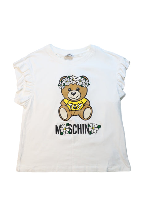 A Multicolour Short Sleeve Tops from Moschino in size 14Y for girl. (Front View)