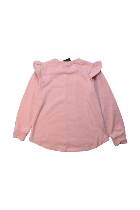 A Pink Long Sleeve Tops from Nike in size 6T for girl. (Back View)