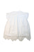 A White Short Sleeve Dresses from As Know As Ponpoko in size 7Y for girl. (Back View)