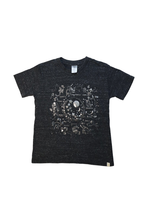 A Black Short Sleeve T Shirts from Atsuyo et Akiko in size 8Y for boy. (Front View)