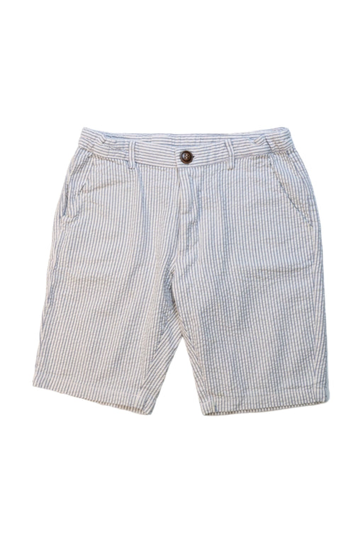 A White Shorts from Excuse My French in size 8Y for boy. (Front View)