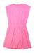 A Pink Cover Ups from Crewcuts in size 12Y for girl. (Back View)