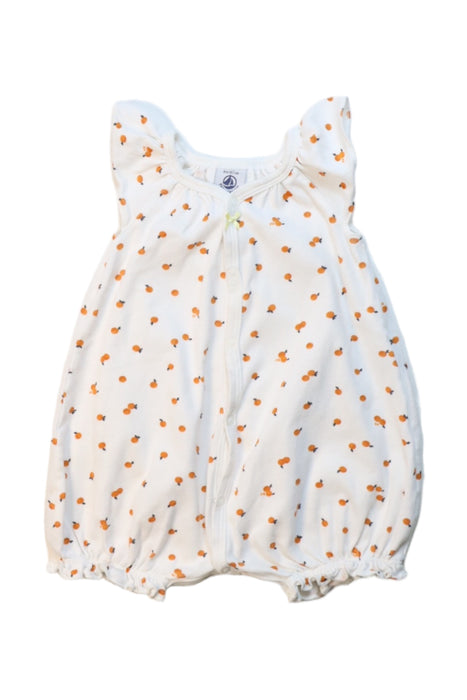 A Multicolour Sleeveless Rompers from Petit Bateau in size 3-6M for girl. (Front View)