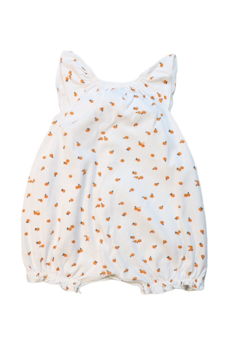 A Multicolour Sleeveless Rompers from Petit Bateau in size 3-6M for girl. (Back View)