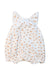 A Multicolour Sleeveless Rompers from Petit Bateau in size 3-6M for girl. (Back View)