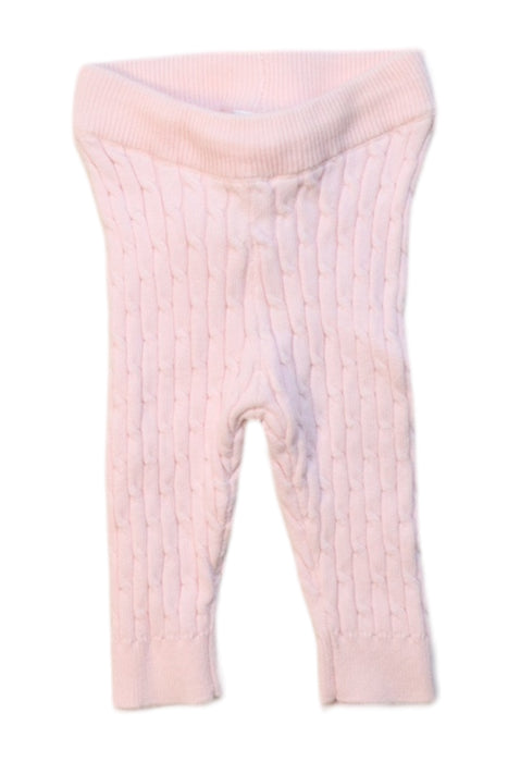 A Pink Leggings from Seed in size 0-3M for girl. (Front View)