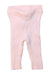 A Pink Leggings from Seed in size 0-3M for girl. (Front View)