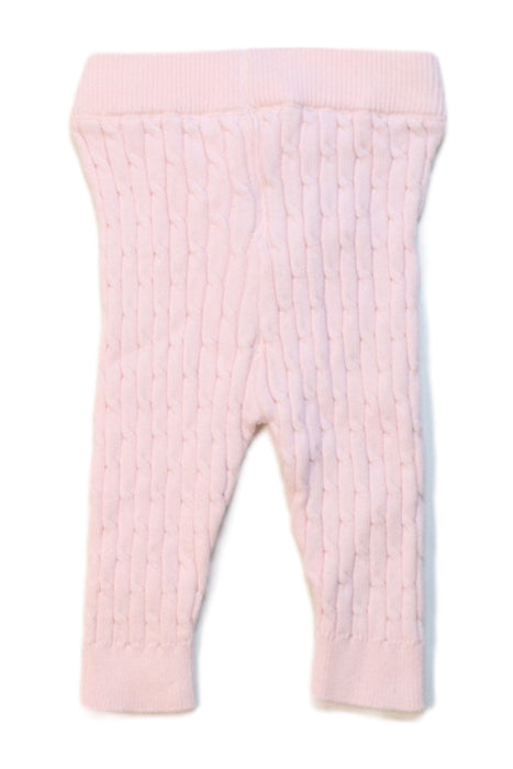 A Pink Leggings from Seed in size 0-3M for girl. (Back View)