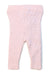 A Pink Leggings from Seed in size 0-3M for girl. (Back View)