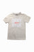 A Beige Short Sleeve T Shirts from DKNY in size 8Y for boy. (Front View)