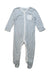 A Blue Onesies from Mori in size 3-6M for boy. (Front View)