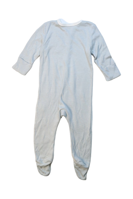 A Blue Onesies from Mori in size 3-6M for boy. (Back View)