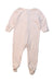 A Pink Onesies from Mori in size 3-6M for girl. (Back View)