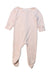 A Pink Onesies from Mori in size 3-6M for girl. (Back View)