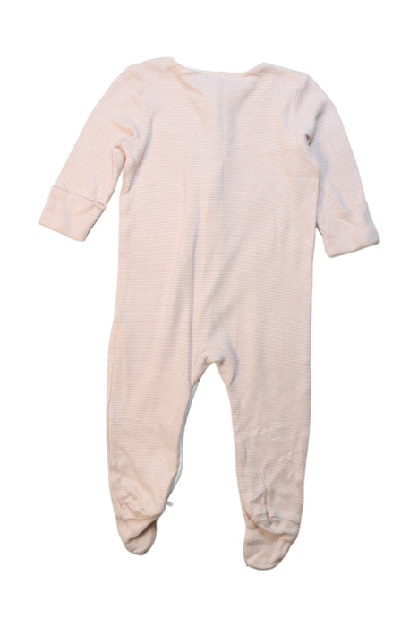 A Pink Onesies from Mori in size 3-6M for girl. (Back View)