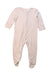 A Pink Onesies from Mori in size 3-6M for girl. (Back View)