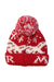 A Red Winter Hats from Moncler in size O/S for neutral. (Back View)