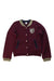 A Red Cardigans from Petit Bateau in size 6T for boy. (Front View)