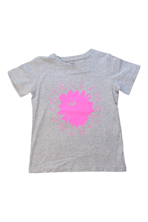 A Grey Short Sleeve T Shirts from Stella McCartney in size 5T for girl. (Front View)