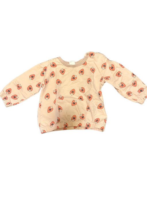 A Pink Crewneck Sweatshirts from Seed in size 18-24M for girl. (Front View)