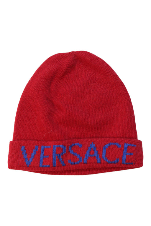 A Red Hats Beanies & Caps from Young Versace in size O/S for neutral. (Front View)