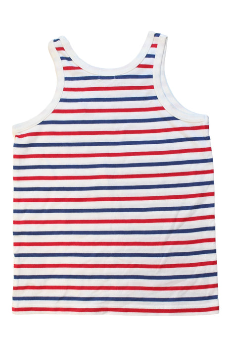 A Multicolour Sleeveless Tops from Miki House in size 6T for boy. (Back View)