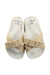 A Beige Sandals from Janie & Jack in size 3T for girl. (Back View)