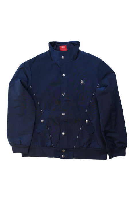 A Navy Lightweight Jackets from Ferrari in size 12Y for boy. (Front View)