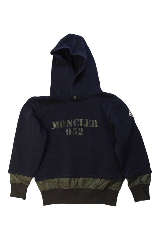 A Multicolour Hooded Sweatshirts from Moncler in size 6T for boy. (Front View)