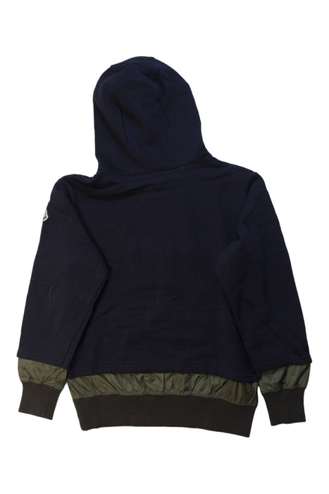 A Multicolour Hooded Sweatshirts from Moncler in size 10Y for boy. (Back View)