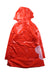 A Red Rain Jackets from Jacadi in size 10Y for girl. (Back View)