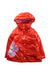 A Red Rain Jackets from Jacadi in size 6T for girl. (Front View)