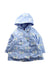 A Blue Rain Jackets from Jacadi in size 2T for girl. (Front View)