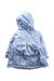 A Blue Rain Jackets from Jacadi in size 12-18M for girl. (Back View)