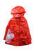 A Red Rain Jackets from Jacadi in size 6T for girl. (Front View)