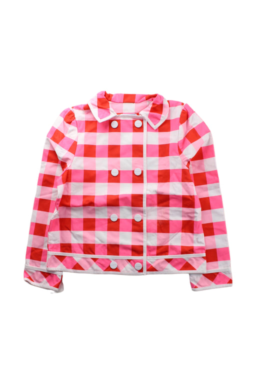 A Pink Lightweight Jackets from Jacadi in size 8Y for girl. (Front View)