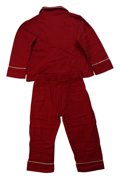 A Red Pyjama Sets from Bonpoint in size 18-24M for boy. (Back View)