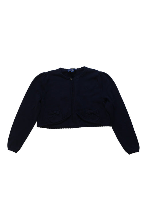 A Blue Cardigans from Polo Ralph Lauren in size 5T for girl. (Front View)