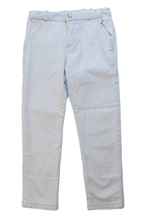 A White Casual Pants from Bonpoint in size 3T for girl. (Front View)