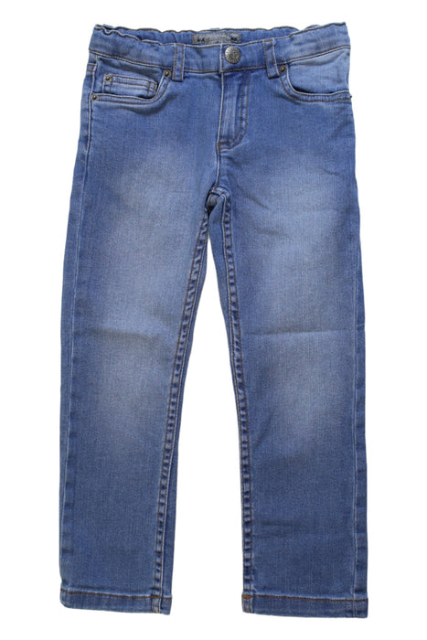 A Blue Jeans from Bonpoint in size 4T for boy. (Front View)