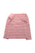 A Red Long Sleeve T Shirts from Petit Bateau in size 8Y for girl. (Back View)