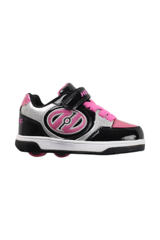 A Black Sneakers from Heelys in size 6T for girl. (Front View)