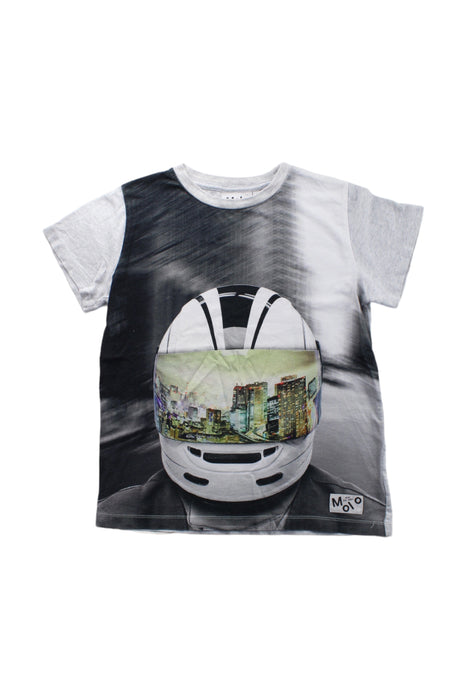 A White Short Sleeve T Shirts from Molo in size 8Y for boy. (Front View)