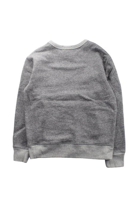 A Grey Crewneck Sweatshirts from Polo Ralph Lauren in size 8Y for boy. (Back View)