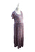 A Pink Short Sleeve Dresses from Seraphine in size XL for maternity. (Front View)